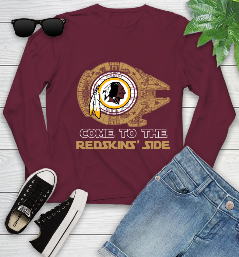 NFL Come To The Washington Redskins Wars Football Sports Youth Long Sleeve 6