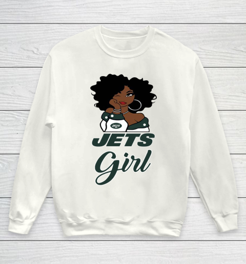 New York Jets Girl NFL Youth Sweatshirt 2