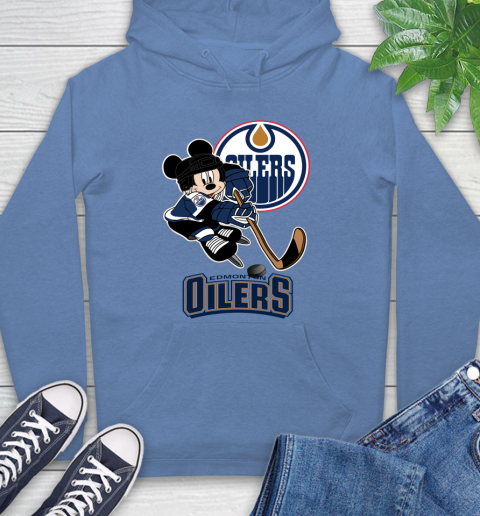 NHL Edmonton Oilers Mickey Mouse Disney Hockey T Shirt Hoodie 11