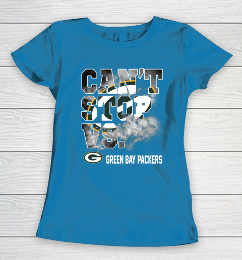NFL Green Bay Packers Can't Stop Vs Women's T-Shirt 6