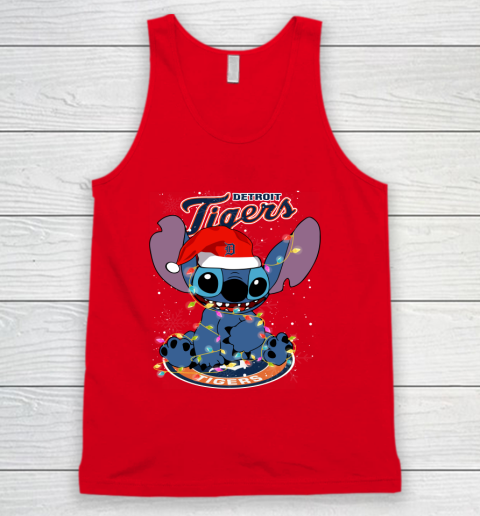 Detroit Tigers MLB noel stitch Baseball Christmas Tank Top 3