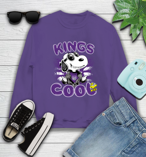NBA Basketball Sacramento Kings Cool Snoopy Shirt Sweatshirt 4