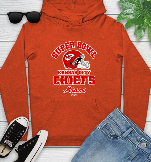 Kansas City Chiefs Super Bowl Champion Miami Logo 2020 NFL Shirts 126
