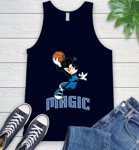 NBA Basketball Orlando Magic Cheerful Mickey Mouse Shirt Tank Top 3