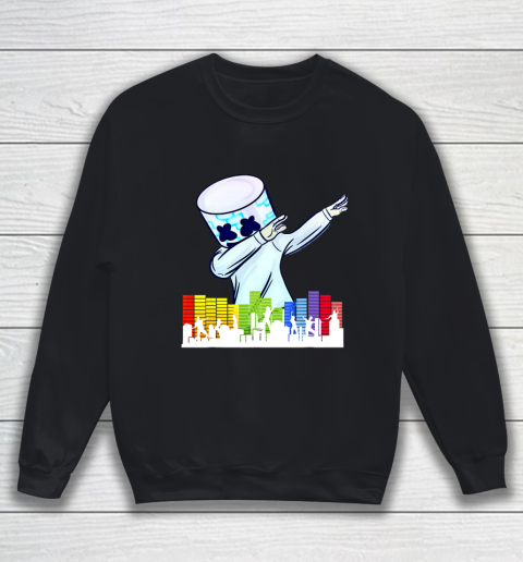 All I Want For Christmas Is Marshmallow Dancing DJ Love Sweatshirt