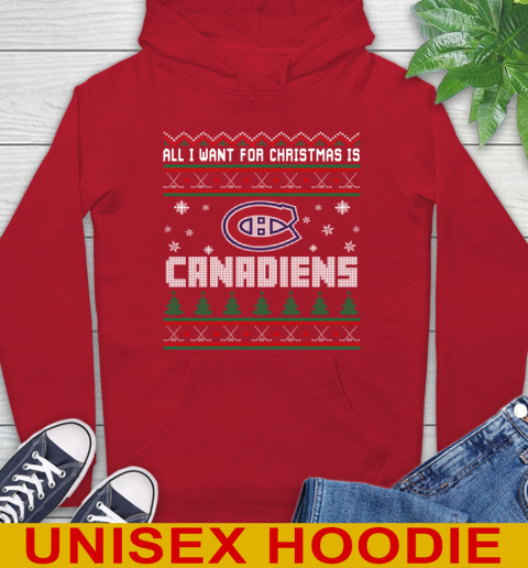 Montreal Canadiens NHL Hockey All I Want For Christmas Is My Team Sports 22