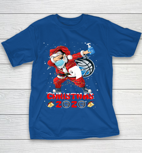 Orlando Magic Funny Santa Claus Dabbing Christmas 2020 NBA Youth T-Shirt 6