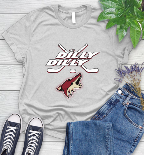 NHL Arizona Coyotes Dilly Dilly Hockey Sports Women's T-Shirt