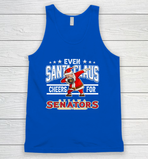 Ottawa Senators Even Santa Claus Cheers For Christmas NHL Tank Top 4