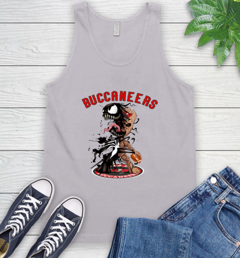NFL Tampa Bay Buccaneers Football Venom Groot Guardians Of The Galaxy Tank Top 4