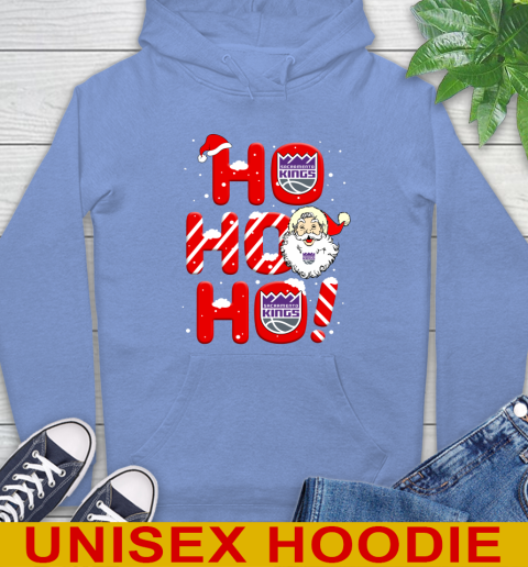 Sacramento Kings NBA Basketball Ho Ho Ho Santa Claus Merry Christmas Shirt Hoodie 11