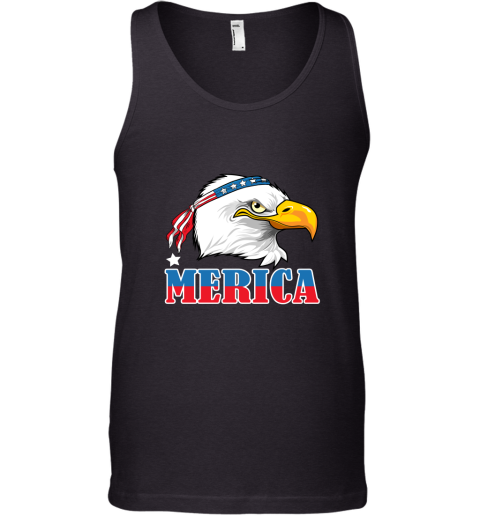 Eagle Mullet 4th Of July American Flag Merica USA Tank Top