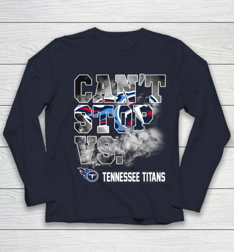 NFL Tennessee Titans Can't Stop Vs Youth Long Sleeve 2