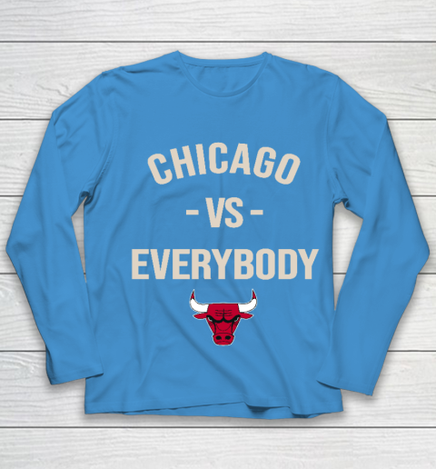 Chicago Bulls Vs Everybody Youth Long Sleeve 5