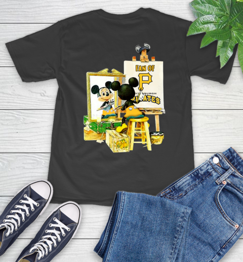 MLB Baseball Pittsburgh Pirates Mickey Drawing Shirt