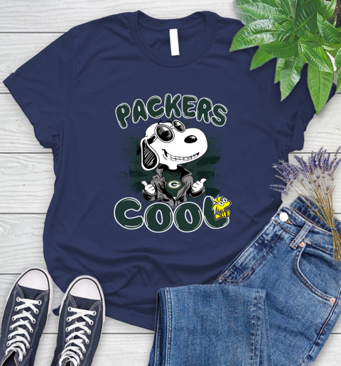 NFL Football Green Bay Packers Cool Snoopy Shirt Women's T-Shirt 12