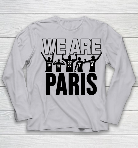 We Are Paris T Shirt Ici C'est Paris Welcome To Paris Youth Long Sleeve 3