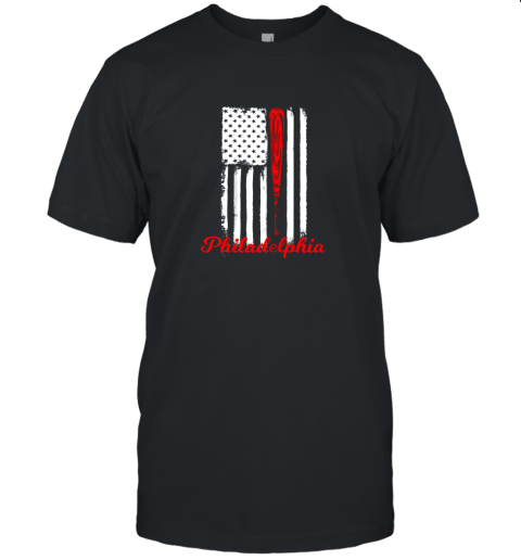 Philadelphia Baseball Flag Shirt For Philly Baseball Fans Unisex Jersey Tee