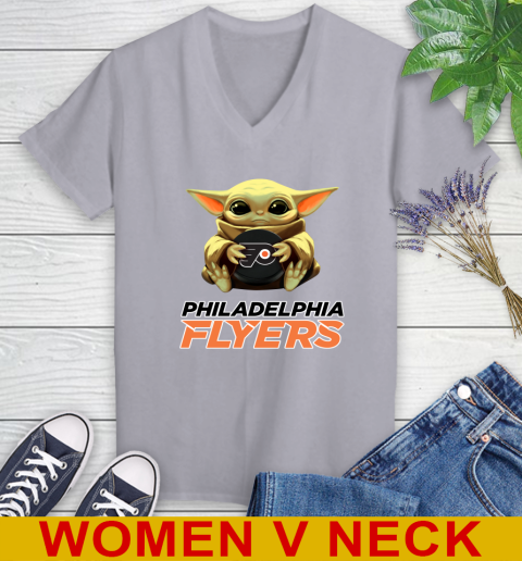 NHL Hockey Philadelphia Flyers Star Wars Baby Yoda Shirt 81