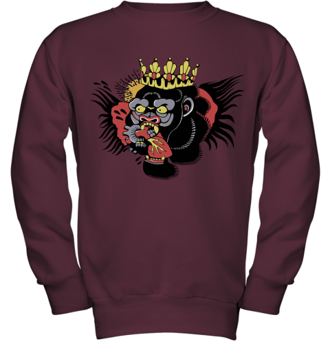 The Notorious Conor Mcgregor  Gorilla Chest Tattoo Youth Sweatshirt