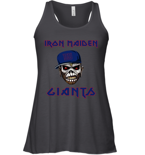 NFL New York Giants Iron Maiden Rock Band Music Football Sports ooLAU4Cw6XR flowy tank 32 95 151514 front black