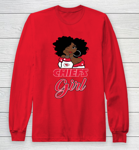 Kansas City Chiefs Girl NFL Long Sleeve T-Shirt 22
