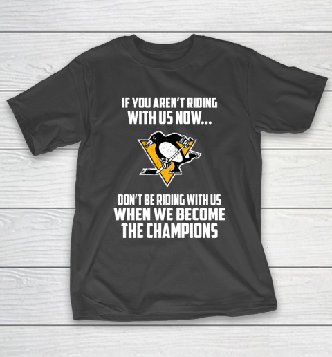 NHL Pittsburgh Penguins Hockey We Become The Champions T-Shirt