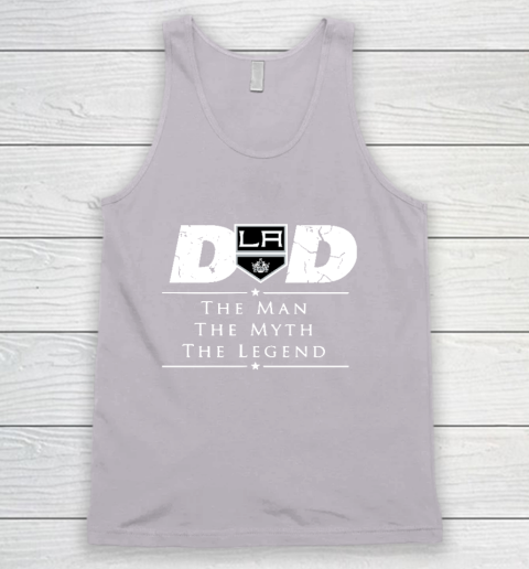 Los Angeles Kings NHL Ice Hockey Dad The Man The Myth The Legend Tank Top 3