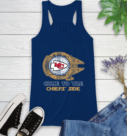 NFL Come To The Kansas City Chiefs Wars Football Sports Racerback Tank 8