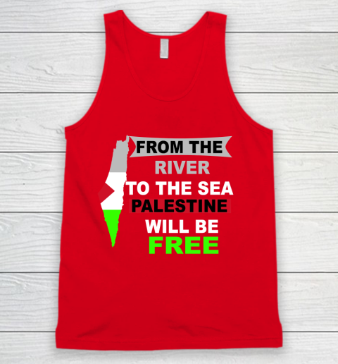 From The River To The Sea Palestine Will Be Free Shirt Tank Top 5
