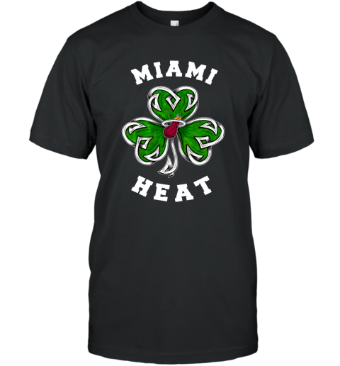 NBA Miami Heat Three Leaf Clover St Patrick's Day Basketball Sports