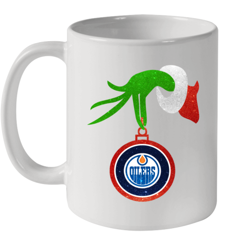 Edmonton Oilers Grinch Merry Christmas NHL Hockey Ceramic Mug 11oz