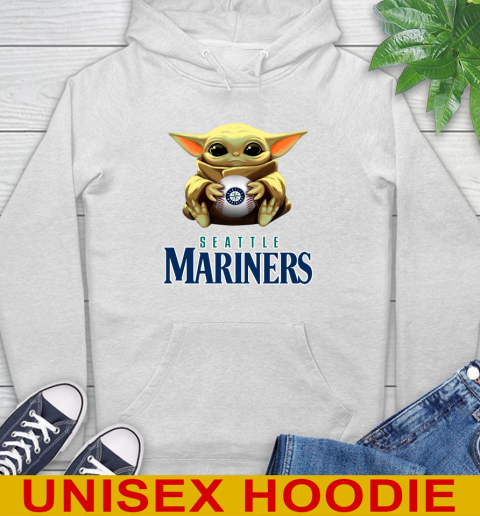 MLB Baseball Seattle Mariners Star Wars Baby Yoda Shirt 13