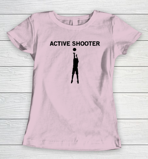 Active Shooter Basketball Lovers Women's T-Shirt 5