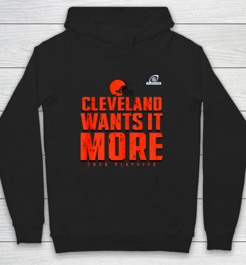 Cleveland Wants It More Play off Hoodie