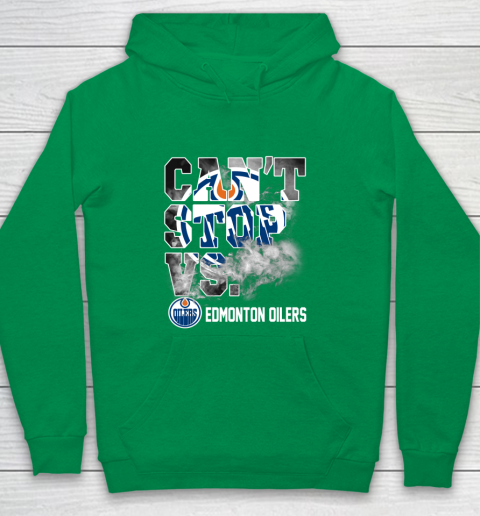 NHL Edmonton Oilers Hockey Can't Stop Vs Youth Hoodie 4