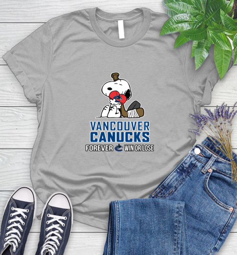 NHL The Peanuts Movie Snoopy Forever Win Or Lose Hockey Vancouver Canucks 95