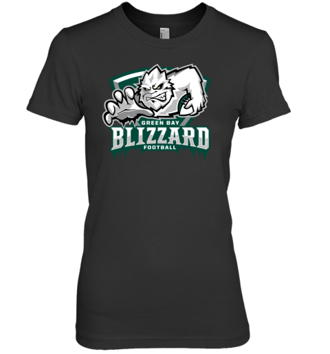 Green Bay Blizzard season Premium Women's T-Shirt