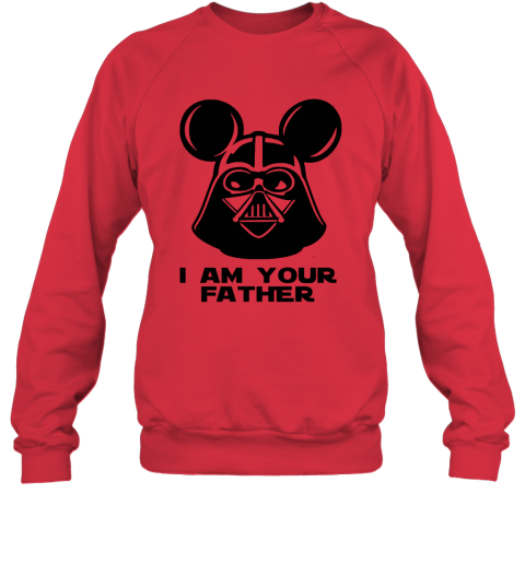 9oer i am your father mickey darth vader shirts sweatshirt 35 front red