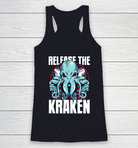 Release the Kraken Racerback Tank 7