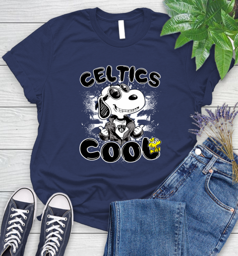 NBA Basketball Brooklyn Nets Cool Snoopy Shirt Women's T-Shirt 12