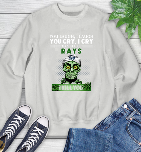 MLB Talk Shit About Tampa Bay Rays I Kill You Achmed The Dead Terrorist Jeffrey Dunham Sweatshirt 5