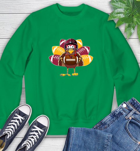 Arizona Cardinals Turkey Thanksgiving Day Sweatshirt 6