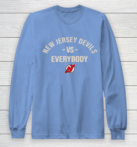 New Jersey Devils Vs Everybody Long Sleeve T-Shirt 16