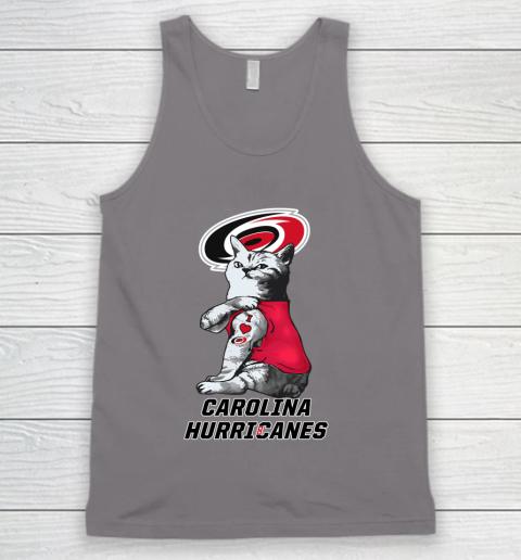 NHL My Cat Loves Carolina Hurricanes Hockey Tank Top 6