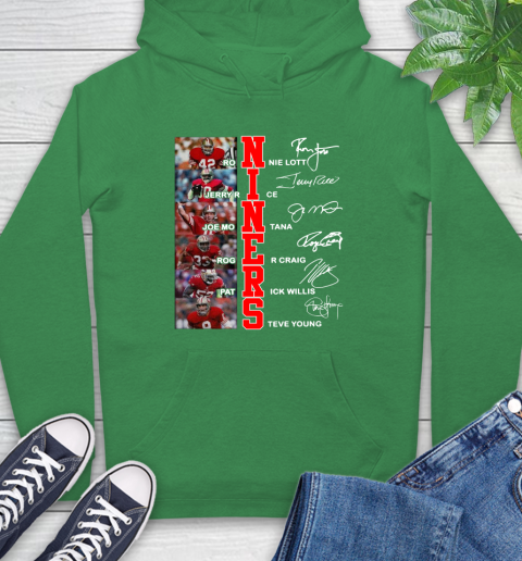 Niners Player Name And Signature San Francisco 49ers Shirts 21