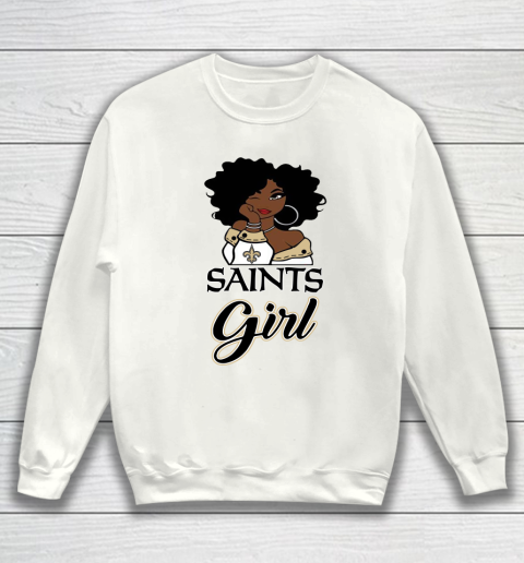 New Orleans Saints Girl NFL Sweatshirt 2