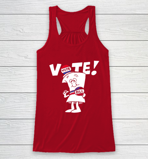 Vote With Bill Racerback Tank 4