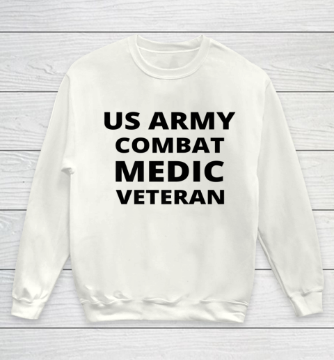 Army Combat Medic Veteran Youth Sweatshirt
