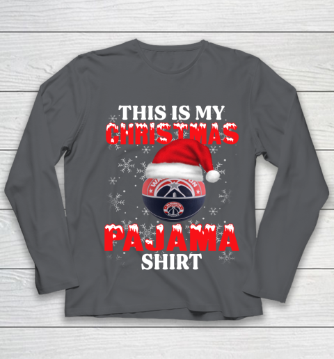 Washington Wizards This Is My Christmas Pajama Shirt NBA Youth Long Sleeve 6